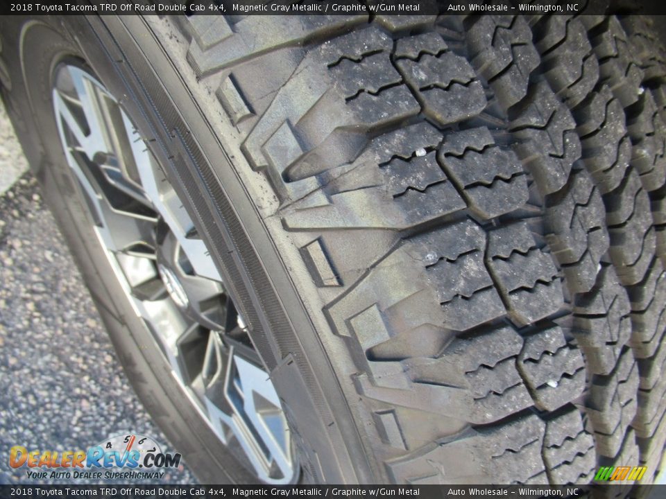 2018 Toyota Tacoma TRD Off Road Double Cab 4x4 Magnetic Gray Metallic / Graphite w/Gun Metal Photo #9