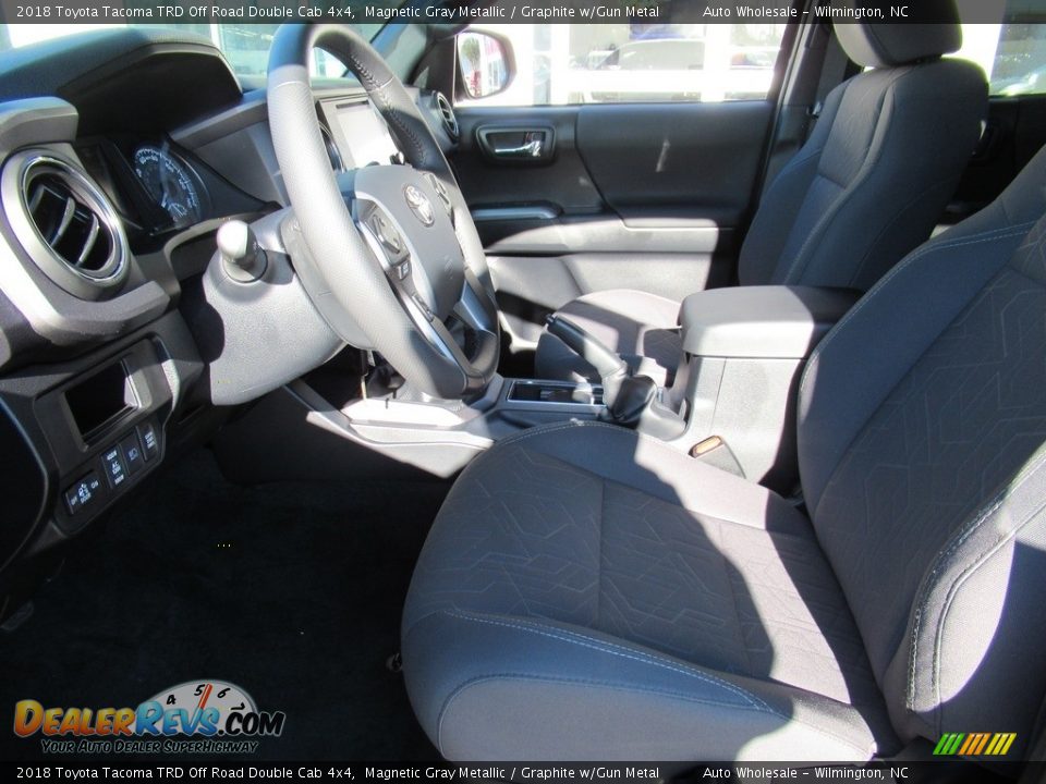 2018 Toyota Tacoma TRD Off Road Double Cab 4x4 Magnetic Gray Metallic / Graphite w/Gun Metal Photo #11