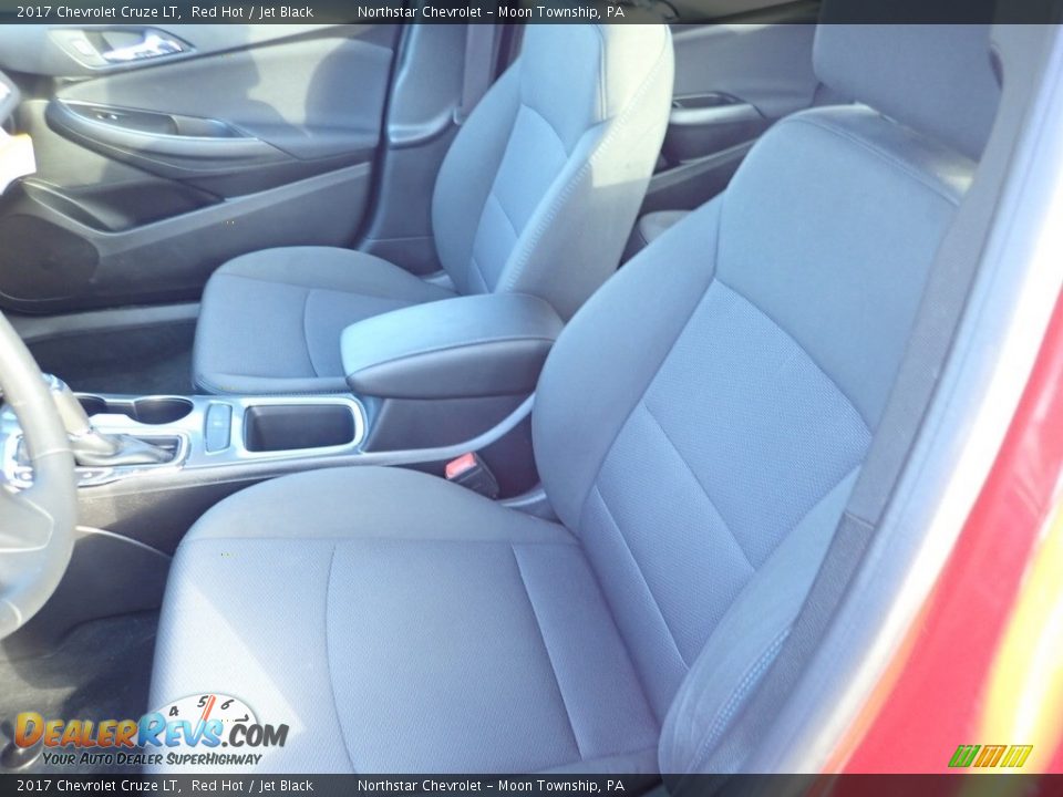 2017 Chevrolet Cruze LT Red Hot / Jet Black Photo #20