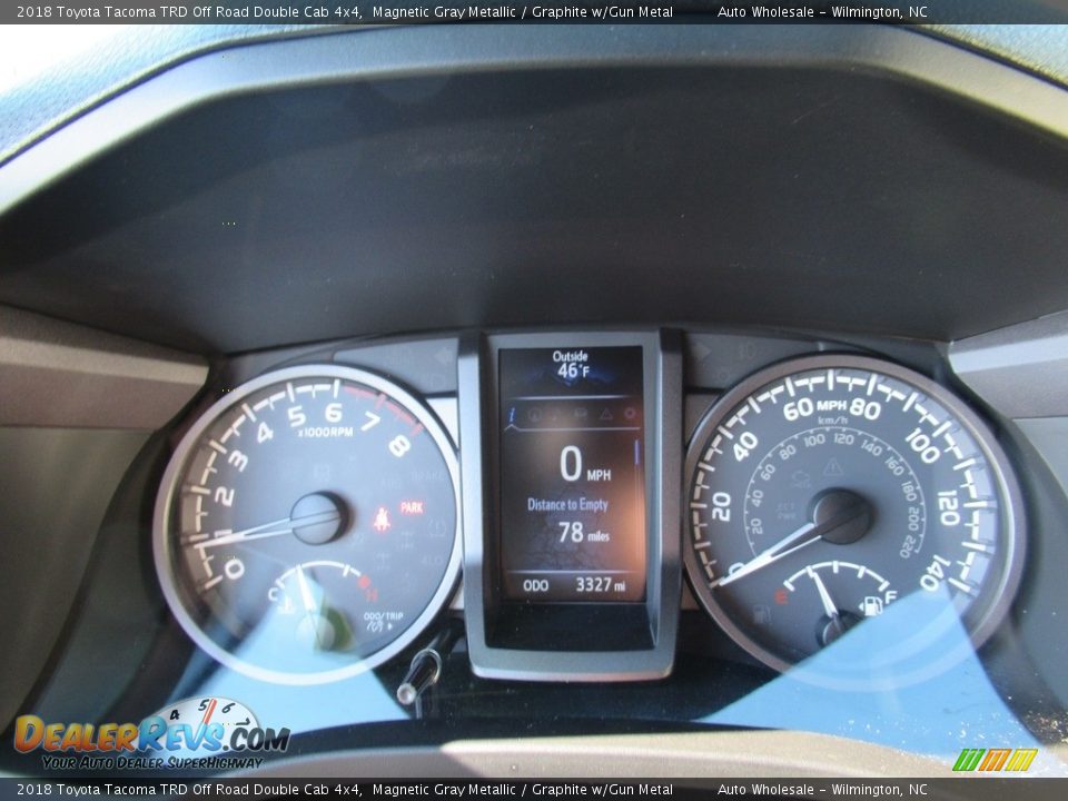 2018 Toyota Tacoma TRD Off Road Double Cab 4x4 Magnetic Gray Metallic / Graphite w/Gun Metal Photo #16