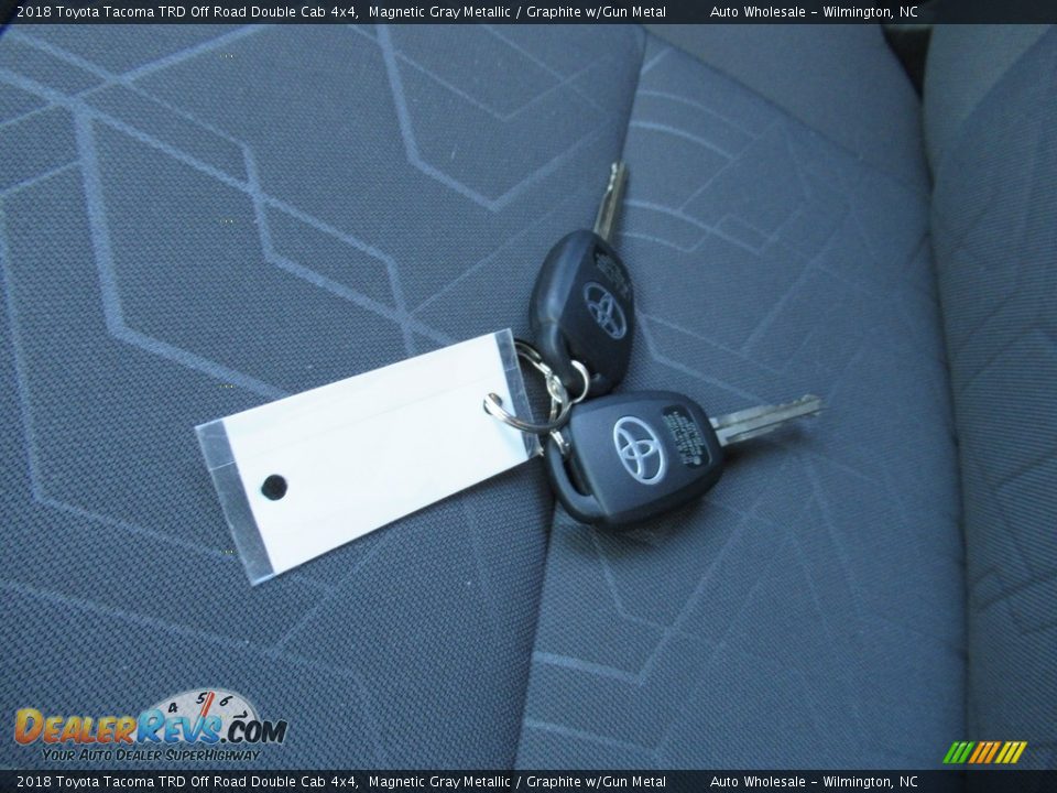 2018 Toyota Tacoma TRD Off Road Double Cab 4x4 Magnetic Gray Metallic / Graphite w/Gun Metal Photo #20