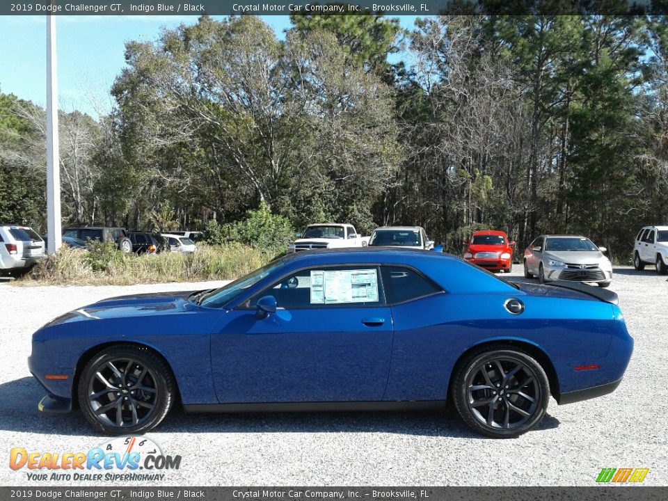 2019 Dodge Challenger GT Indigo Blue / Black Photo #2