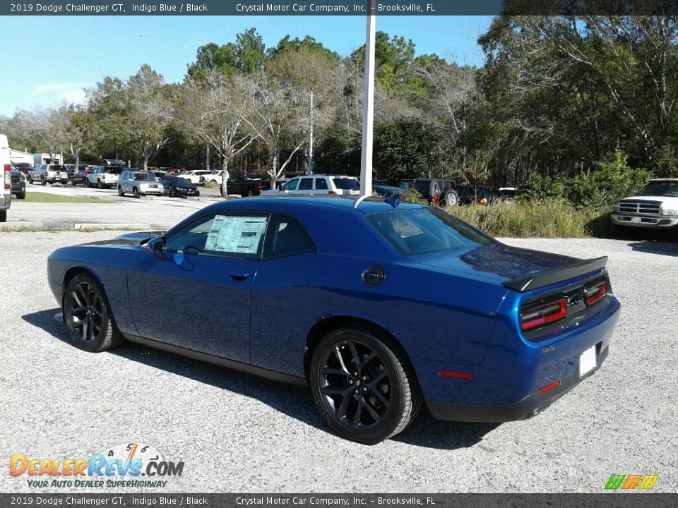 2019 Dodge Challenger GT Indigo Blue / Black Photo #3