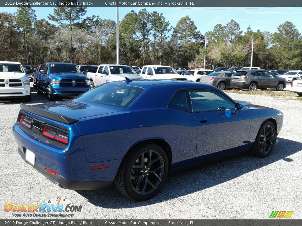 2019 Dodge Challenger GT Indigo Blue / Black Photo #5