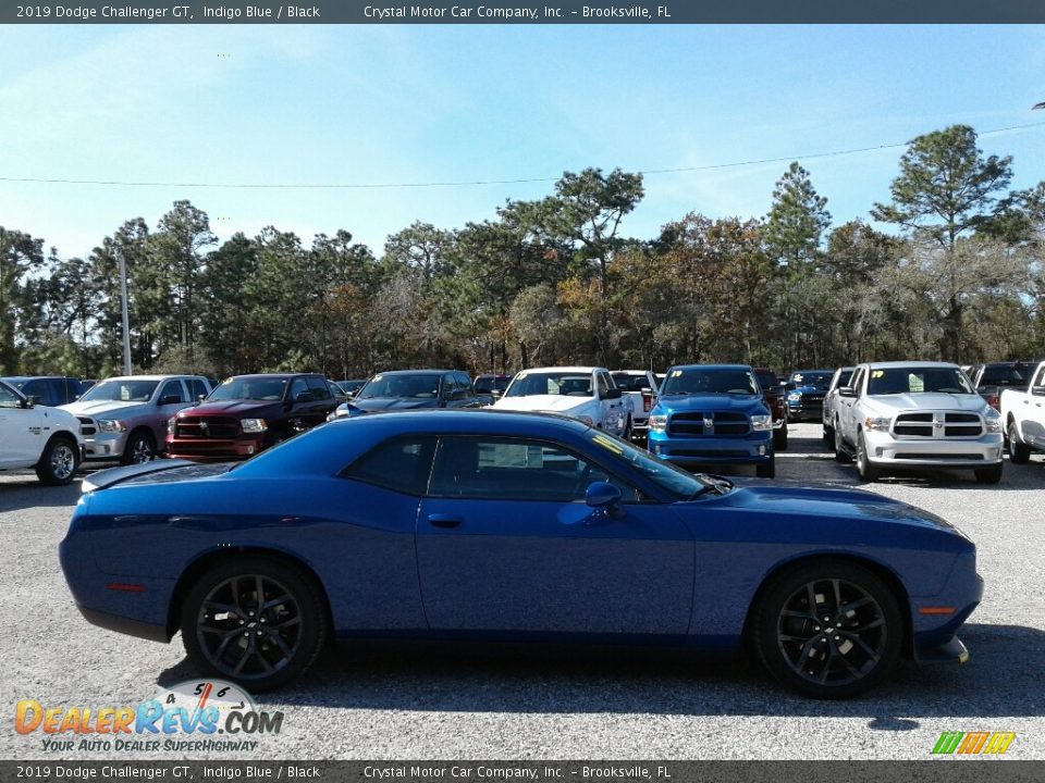 2019 Dodge Challenger GT Indigo Blue / Black Photo #6