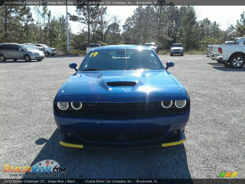 2019 Dodge Challenger GT Indigo Blue / Black Photo #8