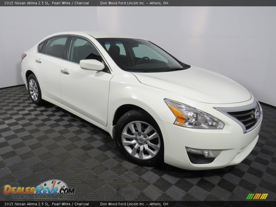 2015 Nissan Altima 2.5 SL Pearl White / Charcoal Photo #4