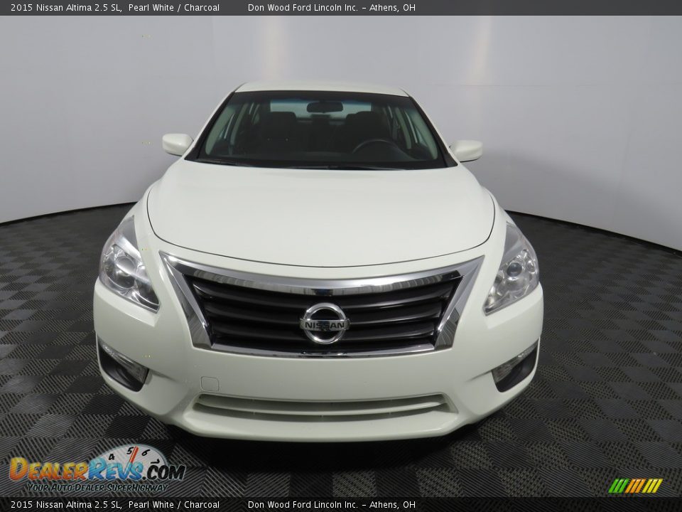 2015 Nissan Altima 2.5 SL Pearl White / Charcoal Photo #6