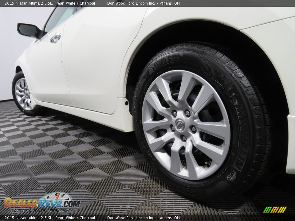 2015 Nissan Altima 2.5 SL Pearl White / Charcoal Photo #13