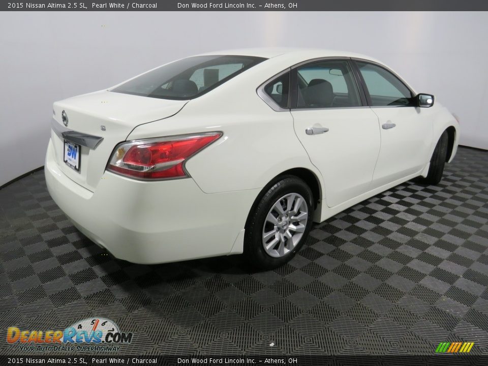 2015 Nissan Altima 2.5 SL Pearl White / Charcoal Photo #20