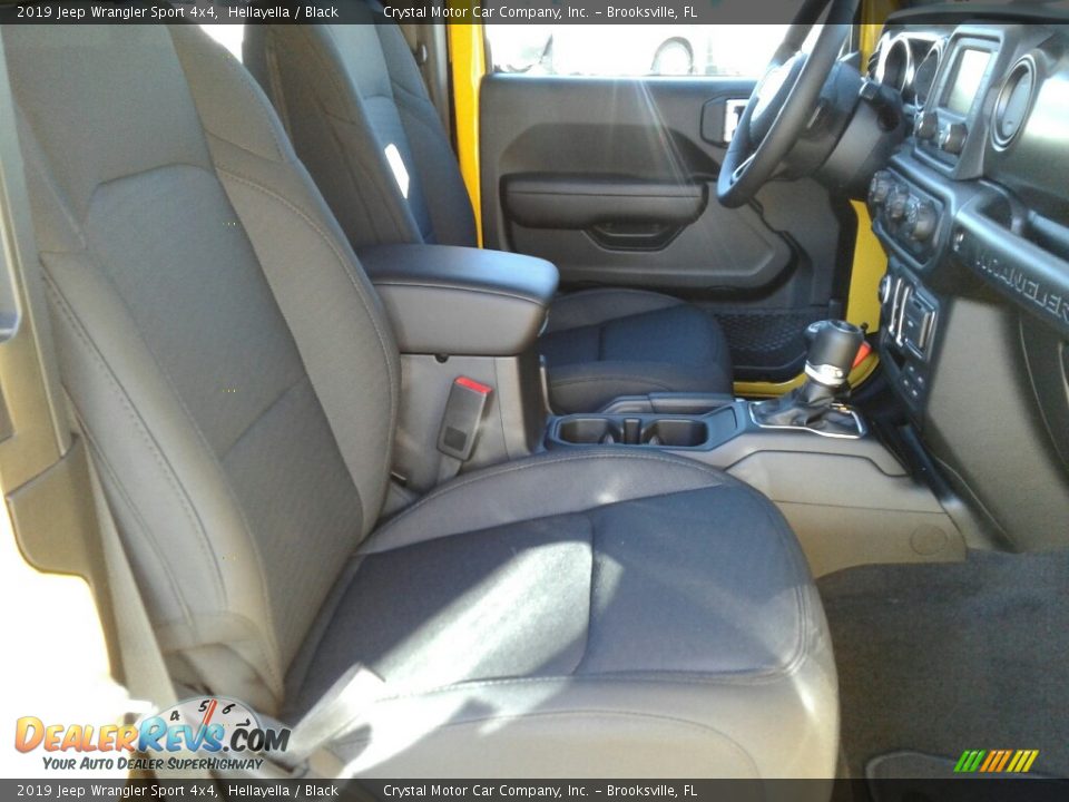 2019 Jeep Wrangler Sport 4x4 Hellayella / Black Photo #12