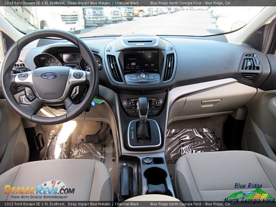 2013 Ford Escape SE 1.6L EcoBoost Deep Impact Blue Metallic / Charcoal Black Photo #22
