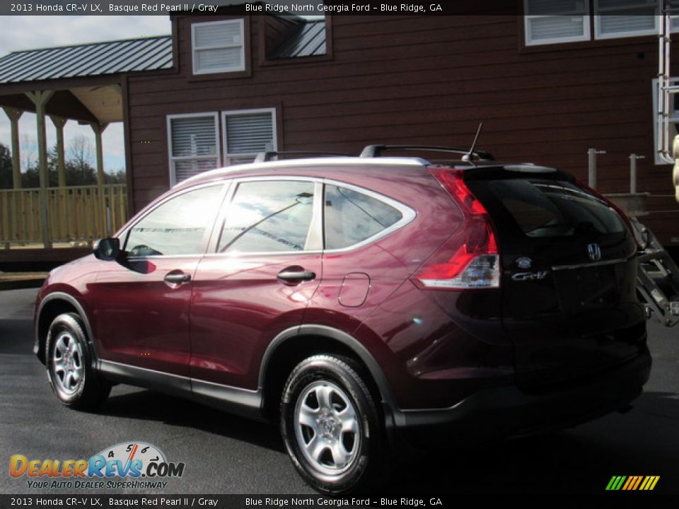 2013 Honda CR-V LX Basque Red Pearl II / Gray Photo #3