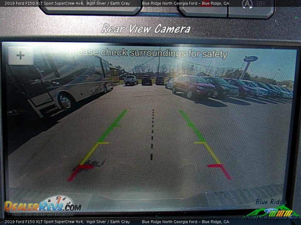 2019 Ford F150 XLT Sport SuperCrew 4x4 Ingot Silver / Earth Gray Photo #16