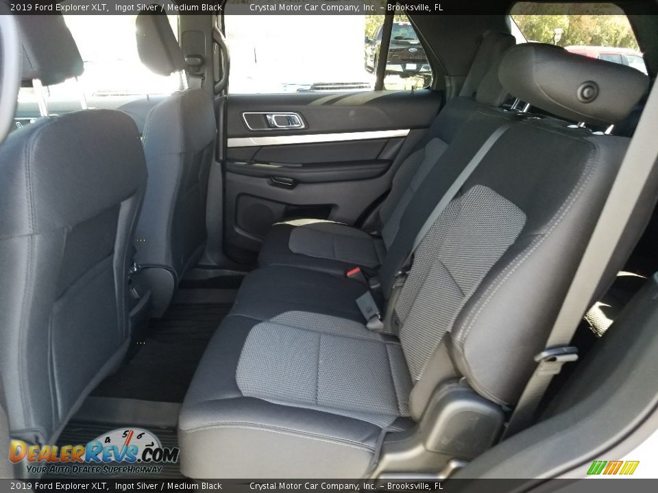 2019 Ford Explorer XLT Ingot Silver / Medium Black Photo #10