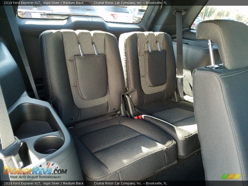 2019 Ford Explorer XLT Ingot Silver / Medium Black Photo #11