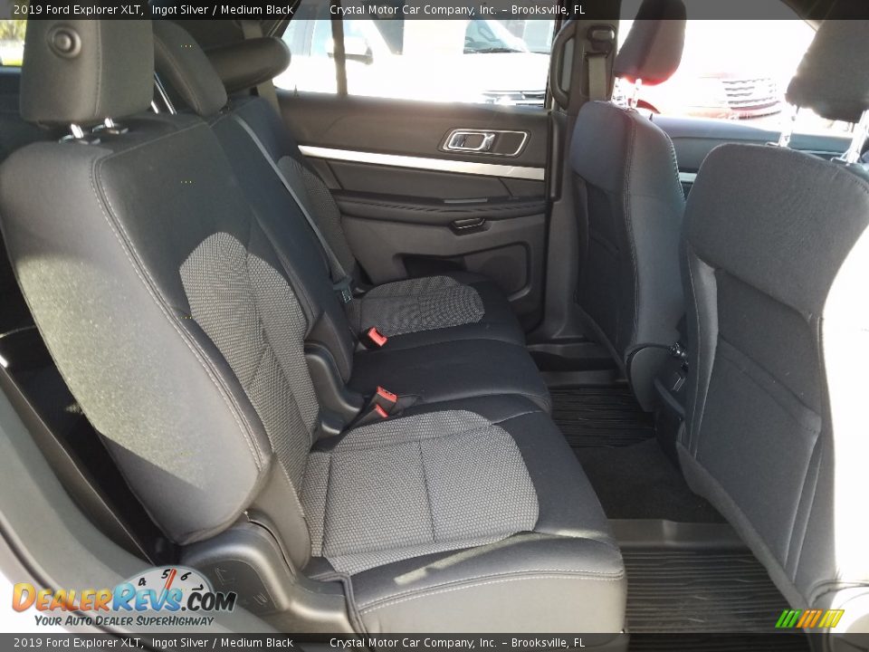 2019 Ford Explorer XLT Ingot Silver / Medium Black Photo #12