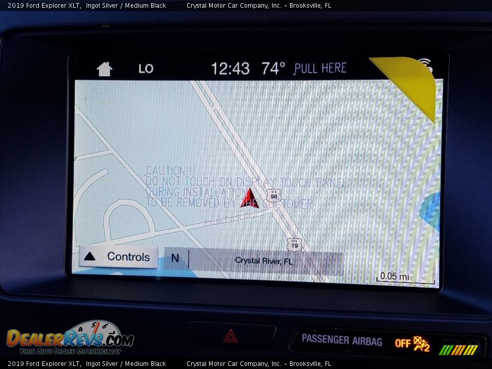 2019 Ford Explorer XLT Ingot Silver / Medium Black Photo #16