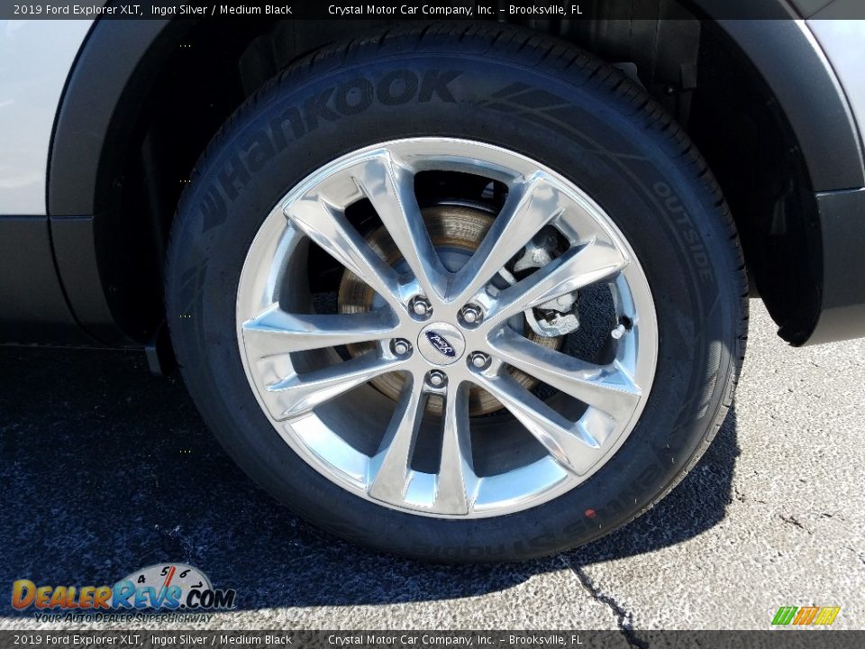2019 Ford Explorer XLT Ingot Silver / Medium Black Photo #20