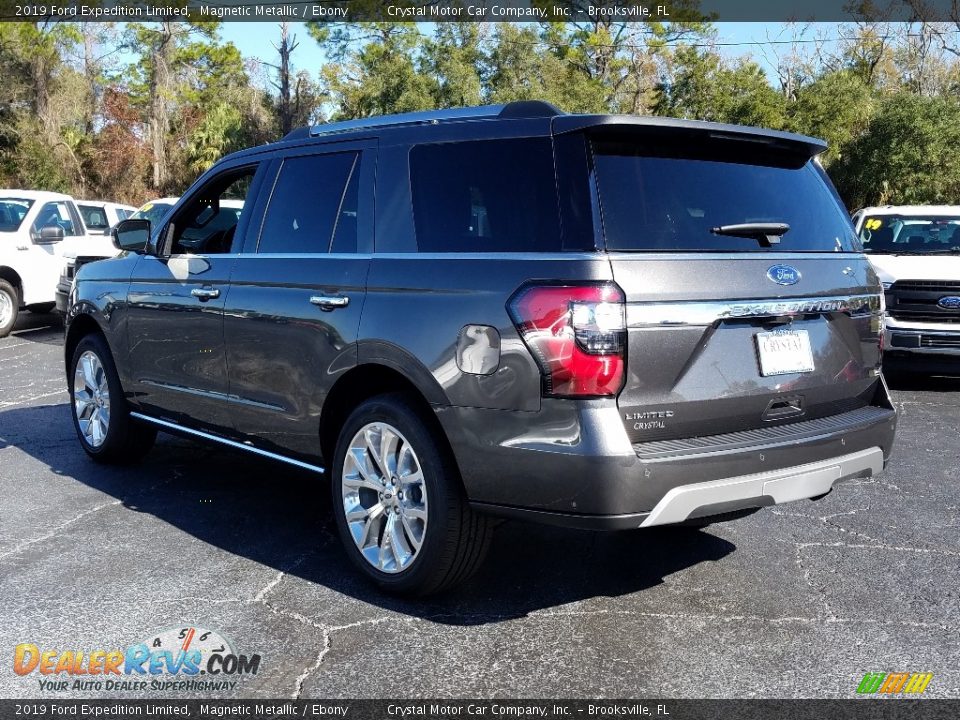 2019 Ford Expedition Limited Magnetic Metallic / Ebony Photo #3