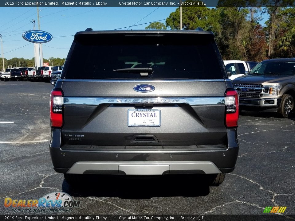 2019 Ford Expedition Limited Magnetic Metallic / Ebony Photo #4