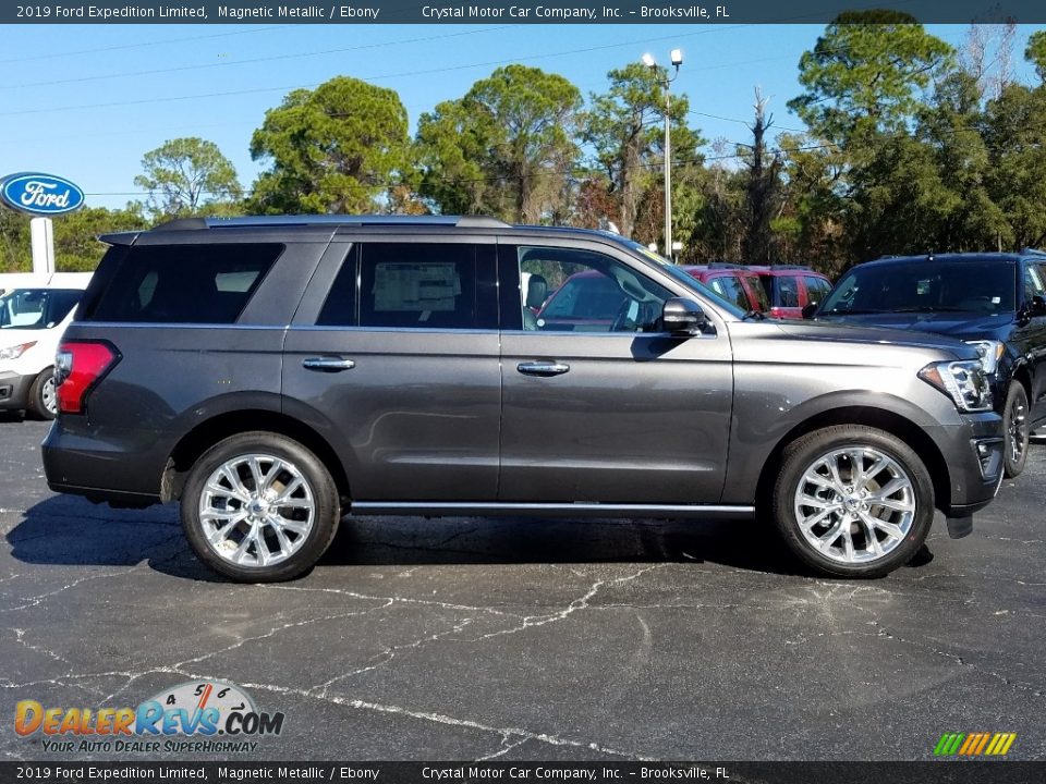 2019 Ford Expedition Limited Magnetic Metallic / Ebony Photo #6