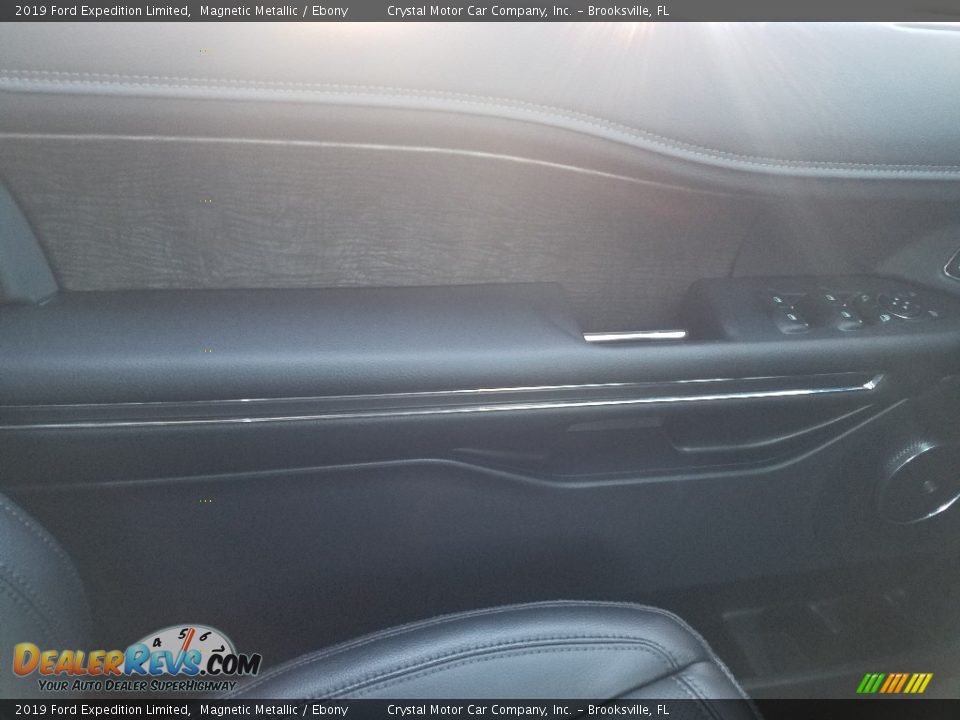 2019 Ford Expedition Limited Magnetic Metallic / Ebony Photo #18