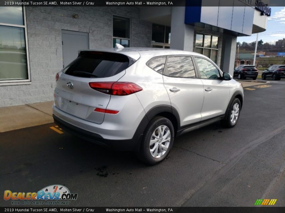 2019 Hyundai Tucson SE AWD Molten Silver / Gray Photo #8