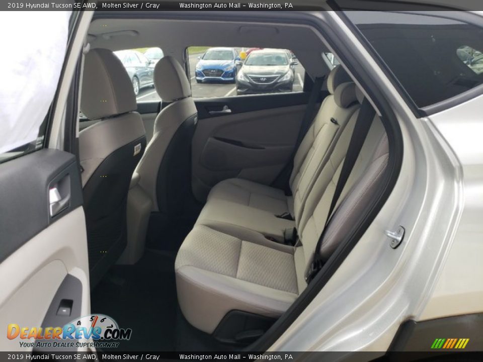 2019 Hyundai Tucson SE AWD Molten Silver / Gray Photo #13