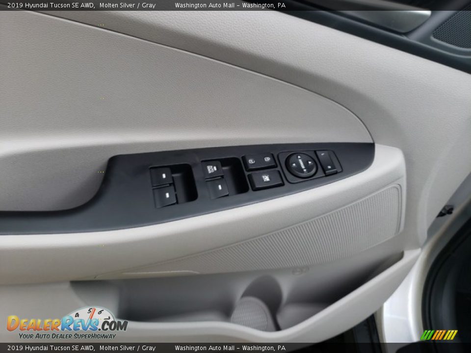 2019 Hyundai Tucson SE AWD Molten Silver / Gray Photo #17