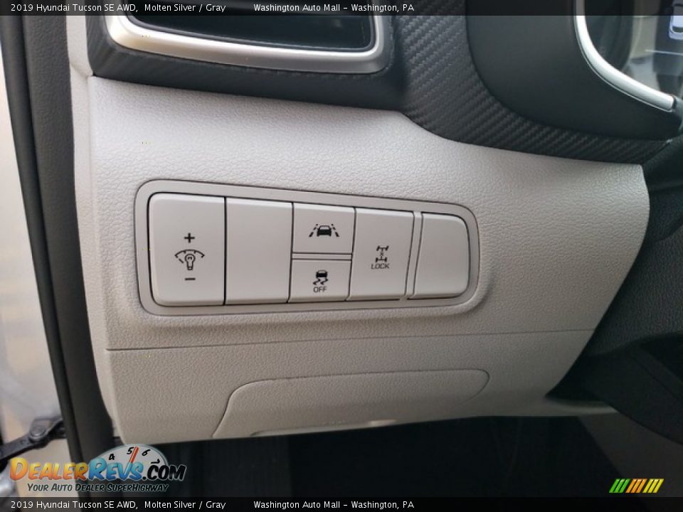 2019 Hyundai Tucson SE AWD Molten Silver / Gray Photo #18
