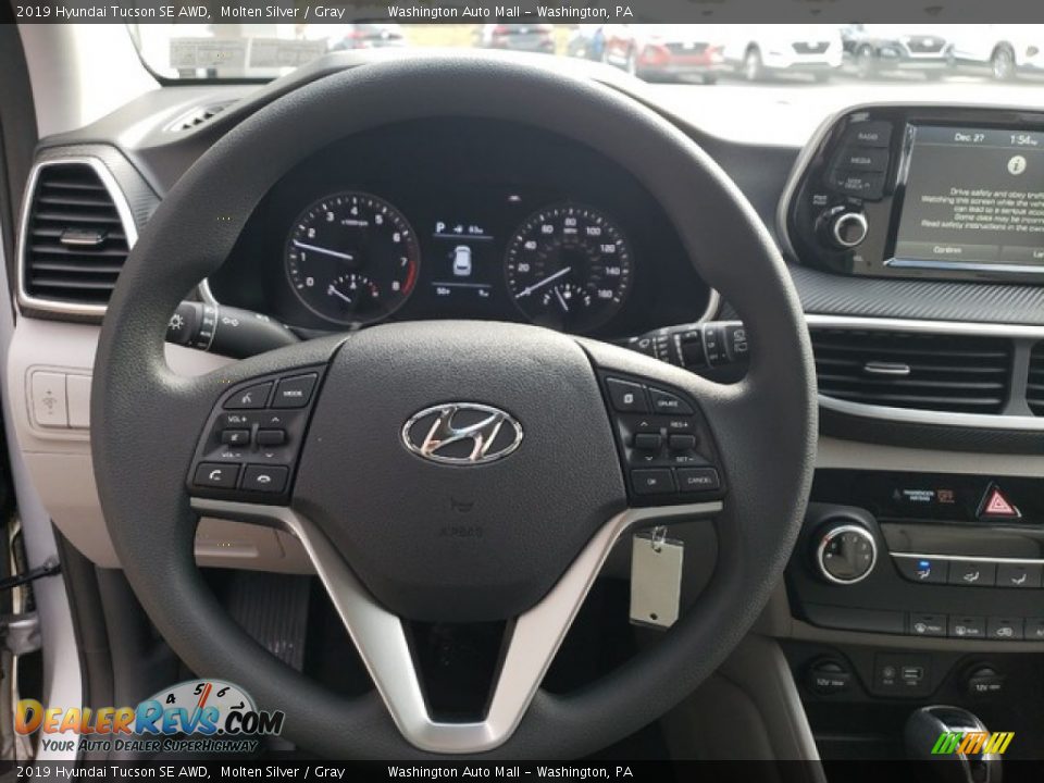 2019 Hyundai Tucson SE AWD Molten Silver / Gray Photo #19