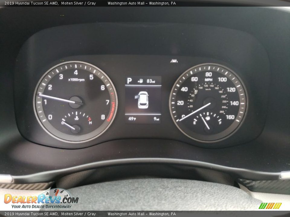 2019 Hyundai Tucson SE AWD Molten Silver / Gray Photo #20