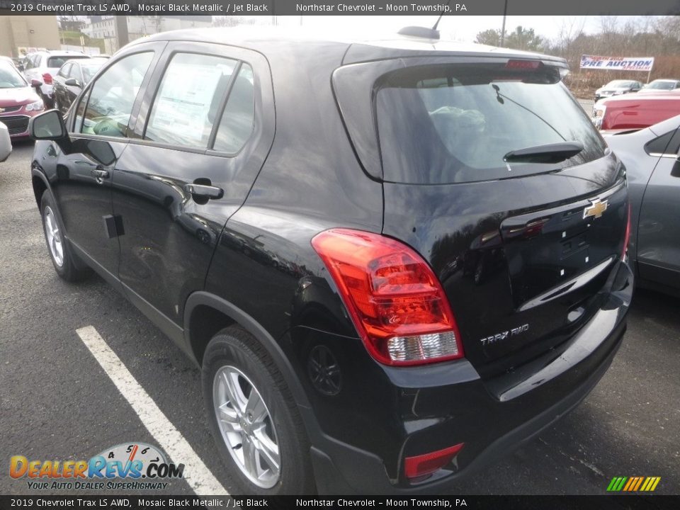 2019 Chevrolet Trax LS AWD Mosaic Black Metallic / Jet Black Photo #3