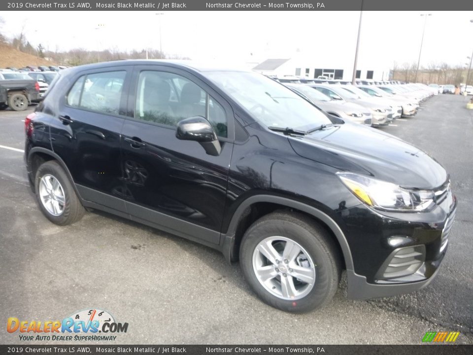2019 Chevrolet Trax LS AWD Mosaic Black Metallic / Jet Black Photo #6