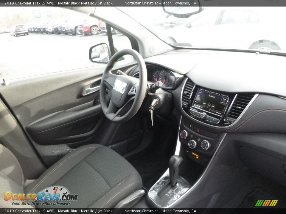 2019 Chevrolet Trax LS AWD Mosaic Black Metallic / Jet Black Photo #9