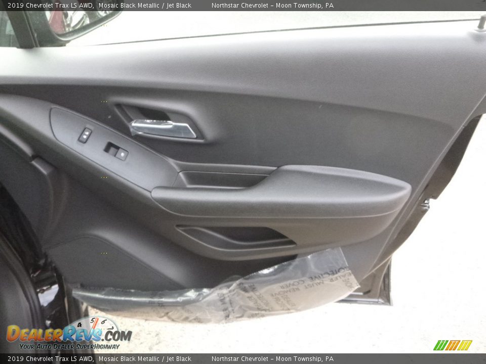 2019 Chevrolet Trax LS AWD Mosaic Black Metallic / Jet Black Photo #10