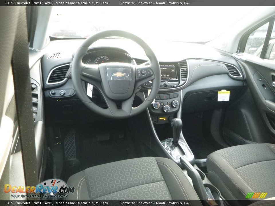 2019 Chevrolet Trax LS AWD Mosaic Black Metallic / Jet Black Photo #12