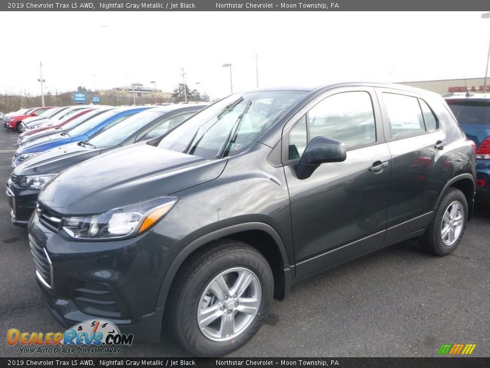 2019 Chevrolet Trax LS AWD Nightfall Gray Metallic / Jet Black Photo #1