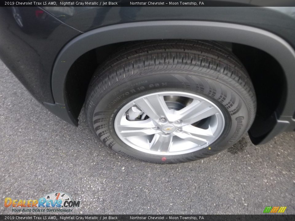 2019 Chevrolet Trax LS AWD Nightfall Gray Metallic / Jet Black Photo #2