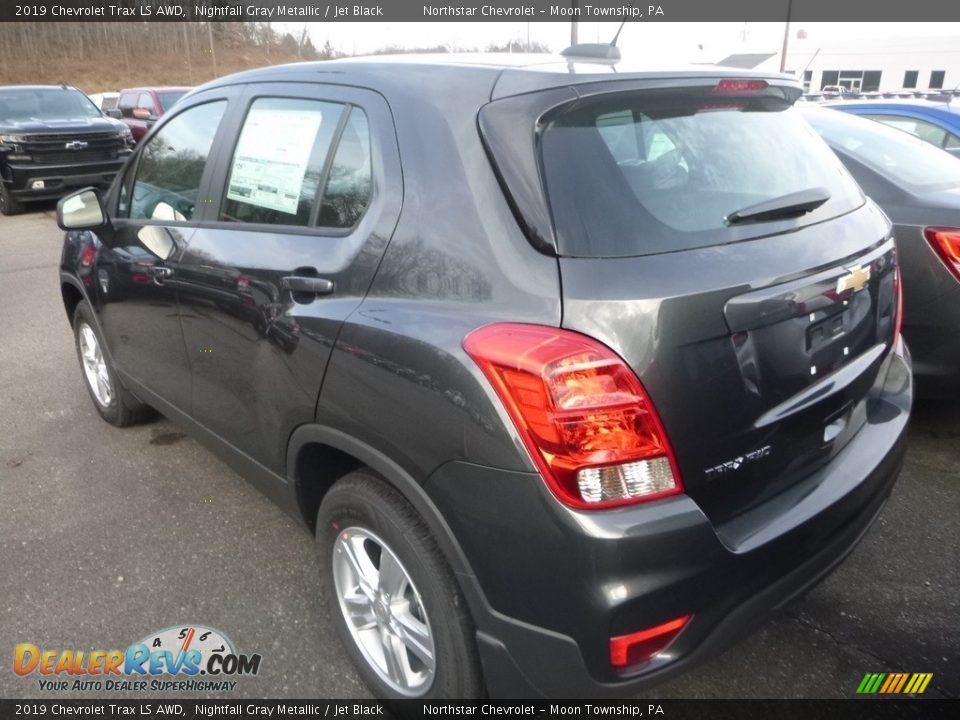 2019 Chevrolet Trax LS AWD Nightfall Gray Metallic / Jet Black Photo #5