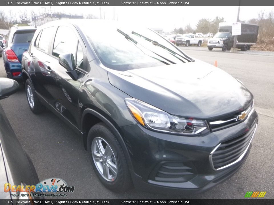 2019 Chevrolet Trax LS AWD Nightfall Gray Metallic / Jet Black Photo #9