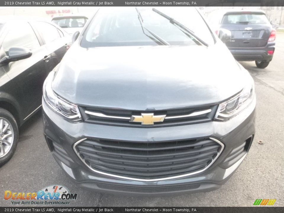 2019 Chevrolet Trax LS AWD Nightfall Gray Metallic / Jet Black Photo #10
