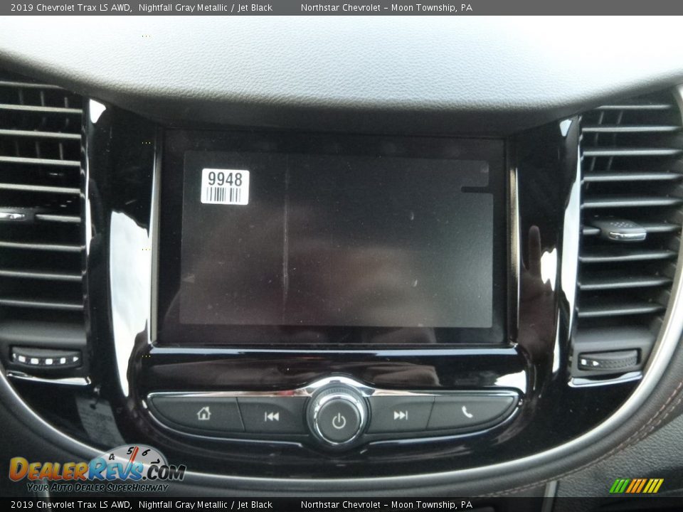 2019 Chevrolet Trax LS AWD Nightfall Gray Metallic / Jet Black Photo #14