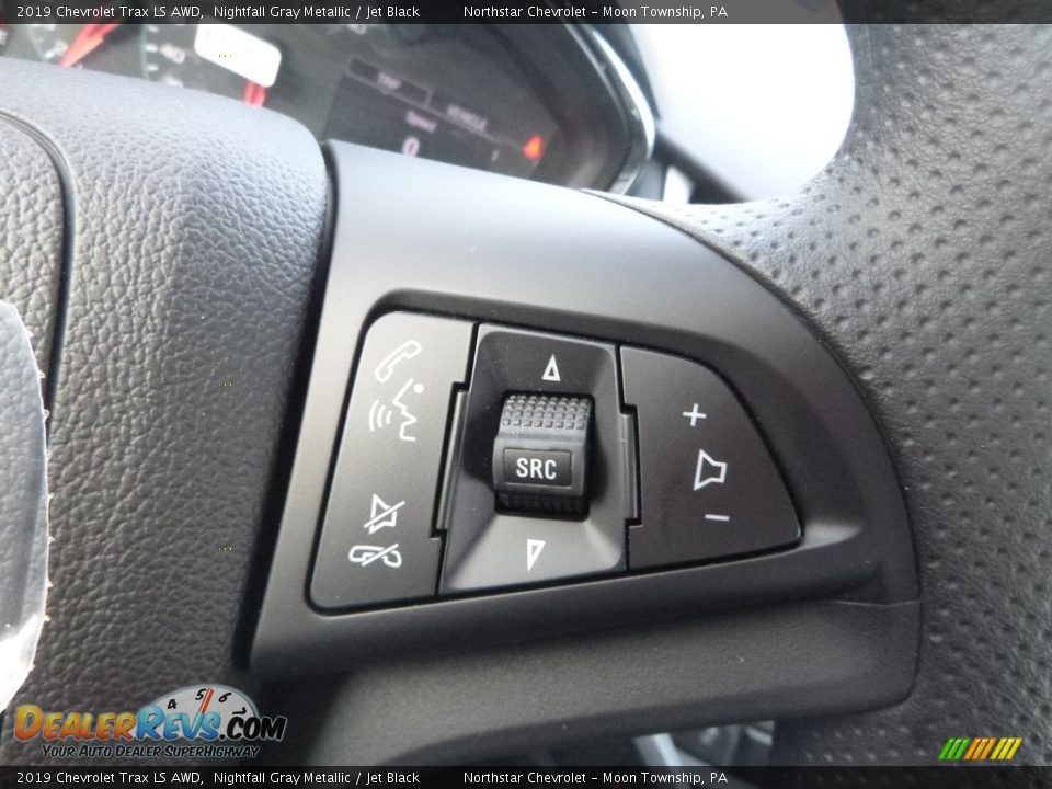 2019 Chevrolet Trax LS AWD Nightfall Gray Metallic / Jet Black Photo #16
