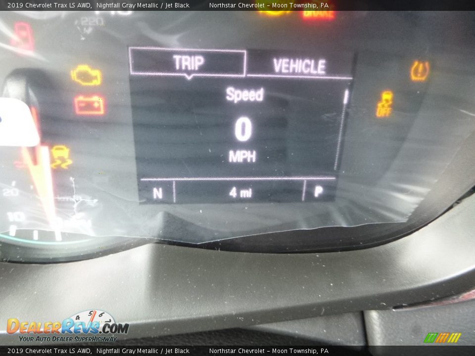 2019 Chevrolet Trax LS AWD Nightfall Gray Metallic / Jet Black Photo #19
