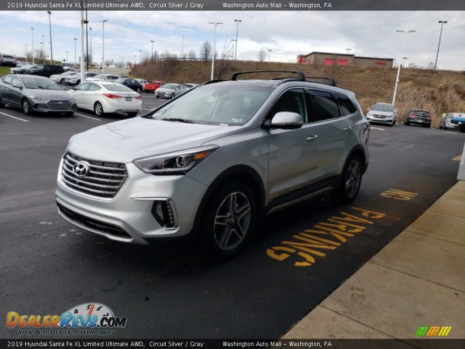 2019 Hyundai Santa Fe XL Limited Ultimate AWD Circuit Silver / Gray Photo #3