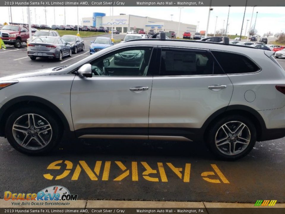 2019 Hyundai Santa Fe XL Limited Ultimate AWD Circuit Silver / Gray Photo #4
