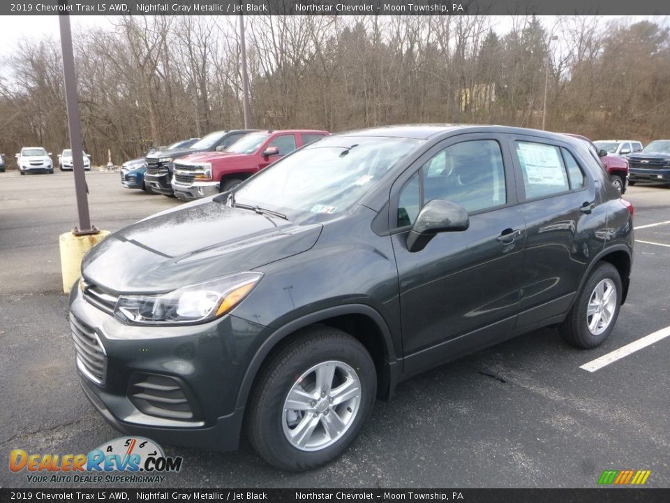 2019 Chevrolet Trax LS AWD Nightfall Gray Metallic / Jet Black Photo #1