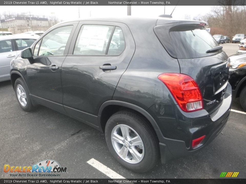 2019 Chevrolet Trax LS AWD Nightfall Gray Metallic / Jet Black Photo #3